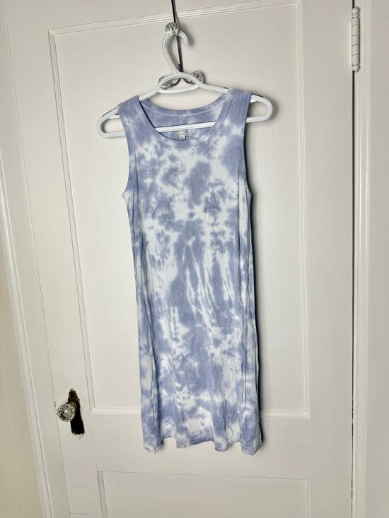 Thread & Supply Dresses & Skirts - Thread & Supply Blue Purple Jersey Knit Sleeveless Tank Swing Dress Small NWT